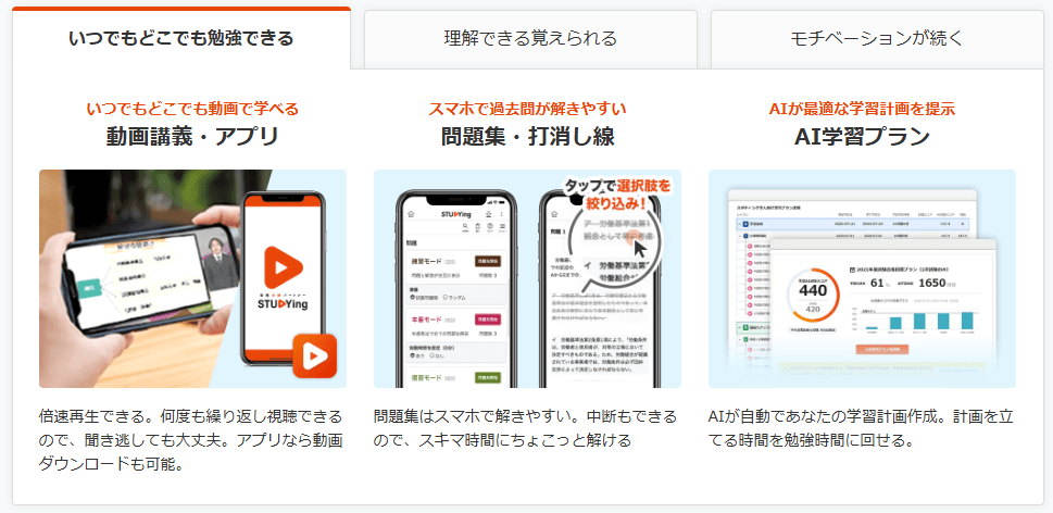 スタディングのデメリットをカバーする方法